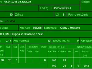 Prodej lesa, Mrákov, 34704 m2