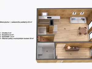 Prodej chaty, Úbislavice, 71 m2