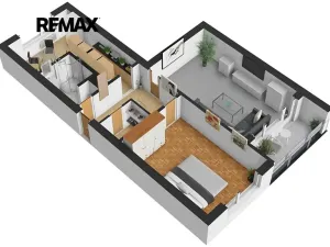 Prodej bytu 2+1, Děčín, Kamenická, 59 m2