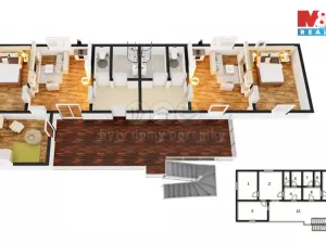 Prodej rodinného domu, Lázně Bohdaneč, Škroupova, 202 m2