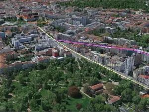 Pronájem bytu 2+kk, Brno, Cihlářská, 44 m2