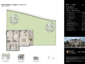 Prodej bytu 3+kk, Praha - Dolní Chabry, Domašínská, 80 m2
