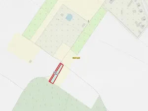 Prodej zahrady, Stará Lysá, 859 m2