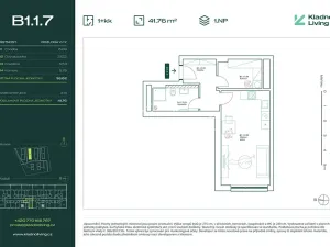 Prodej bytu 1+kk, Kladno, Pražská, 39 m2