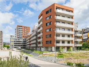Pronájem bytu 1+kk, Praha - Vysočany, Gerstelova, 43 m2