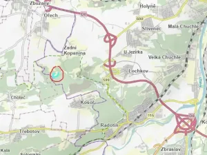 Prodej podílu lesa, Praha, 4596 m2