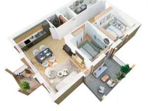 Prodej apartmánu, Bad Mitterndorf, Rakousko, Kulmhofweg, 71 m2
