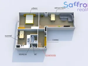 Prodej bytu 3+1, Plzeň, Pod Švabinami, 78 m2