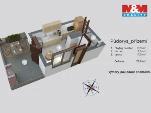 Prodej chaty, Jirkov, Telčské údolí, 25 m2