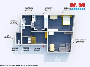 Prodej rodinného domu, Všepadly, 64 m2