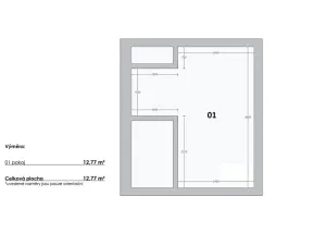 Prodej bytu 1+kk, Praha - Bohnice, V Zámcích, 35 m2