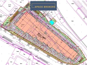 Pronájem skladu, Děčín, 7100 m2