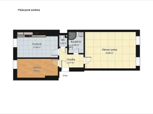 Pronájem bytu 2+1, Brno, Štefánikova, 56 m2