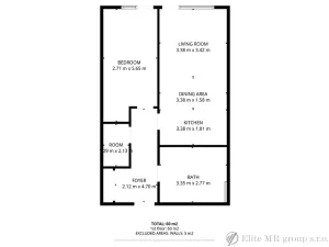Pronájem bytu 2+kk, Mladá Boleslav, Na Radouči, 60 m2
