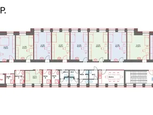Prodej kanceláře, Praha - Letňany, Beranových, 1190 m2