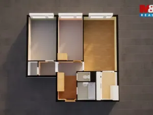 Pronájem bytu 3+kk, Praha - Kyje, Travná, 65 m2