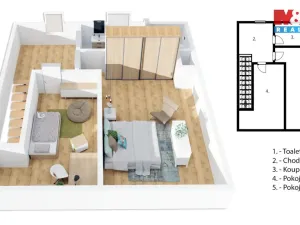 Prodej bytu 4+kk, České Budějovice - České Budějovice 3, Skuherského, 128 m2