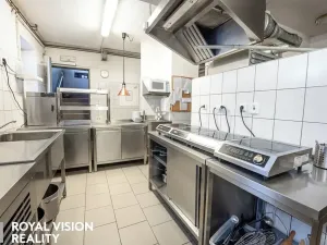 Pronájem restaurace, Brno, Martinkova, 210 m2