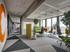 Pronájem kanceláře, Praha - Nusle, Pikrtova, 1510 m2