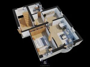Prodej bytu 2+1, Velké Hamry, 58 m2