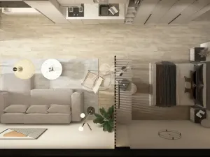 Prodej bytu 1+kk, Agios Amvrosios Keryneias, Kypr, 45 m2