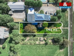Prodej komerčního pozemku, Otrokovice, Zlínská, 1702 m2