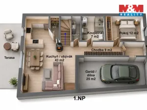 Prodej rodinného domu, Kamenice nad Lipou, Dobšova, 210 m2