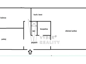Prodej bytu 3+kk, Praha - Záběhlice, Bělčická, 56 m2