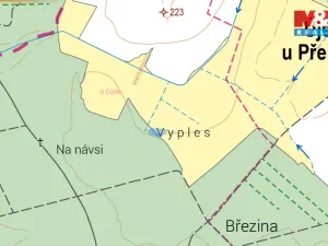 Prodej louky, Kladruby nad Labem - Kolesa, 2187 m2