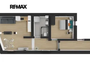 Pronájem bytu 2+1, Česká Lípa, Škroupovo náměstí, 75 m2