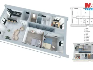 Prodej rodinného domu, Dolní Lutyně, Červená cesta, 107 m2