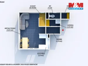 Prodej chaty, Dobřany - Šlovice, 42 m2
