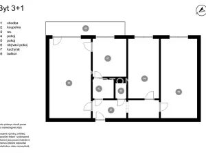 Prodej bytu 3+1, Praha - Krč, Točitá, 77 m2