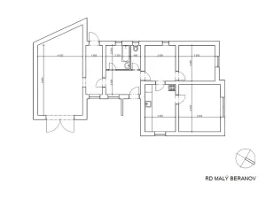 Prodej rodinného domu, Malý Beranov, 157 m2