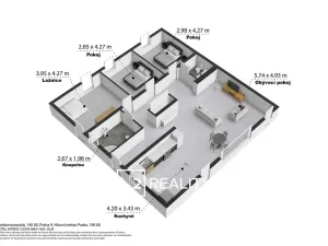 Prodej rodinného domu, Slaný - Netovice, 98 m2