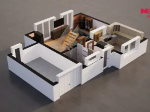 Prodej rodinného domu, Býkev, 124 m2