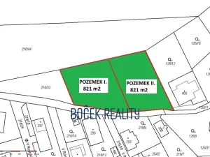 Prodej pozemku pro bydlení, Nižbor, 821 m2