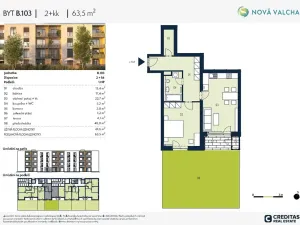 Prodej bytu 2+kk, Plzeň, 62 m2