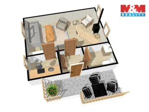 Prodej chaty, Třemošnice - Starý Dvůr, 42 m2