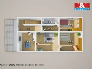 Prodej rodinného domu, Bystřany - Světice, J. z Poděbrad, 160 m2