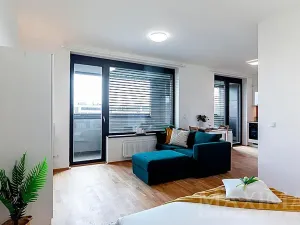 Prodej bytu 1+kk, Praha - Holešovice, Argentinská, 53 m2