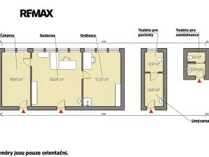 Pronájem kanceláře, Domažlice, Rohova, 70 m2