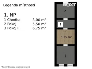 Prodej chaty, Popůvky, 70 m2