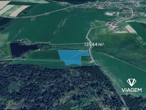 Prodej podílu pole, Příkosice, 864 m2