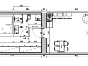 Prodej bytu 2+kk, Praha - Vinohrady, Bělehradská, 41 m2
