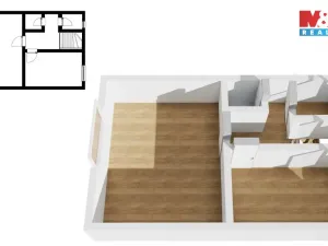 Prodej rodinného domu, Vraný, 70 m2