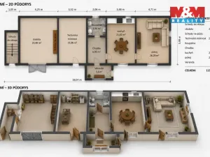 Prodej rodinného domu, Třebešice, 105 m2