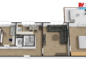 Prodej bytu 3+1, Kladno - Kročehlavy, Vitry, 72 m2