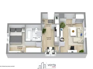 Prodej bytu 2+1, Karlovy Vary, Anglická, 48 m2