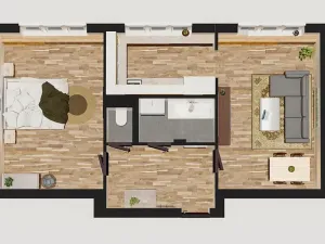 Prodej bytu 2+kk, Ostrava, Průkopnická, 55 m2